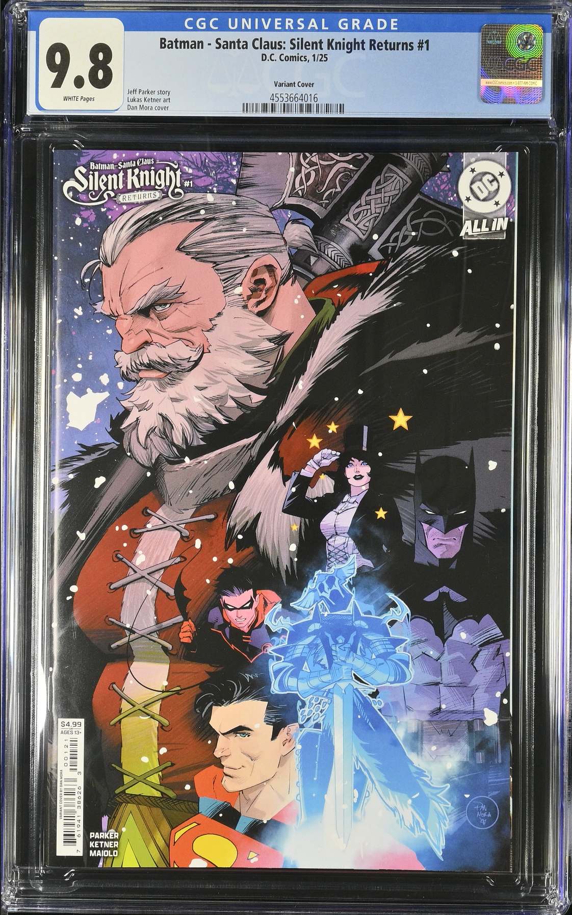 Batman - Santa Claus: Silent Knight Returns #1 Mora Variant CGC 9.8