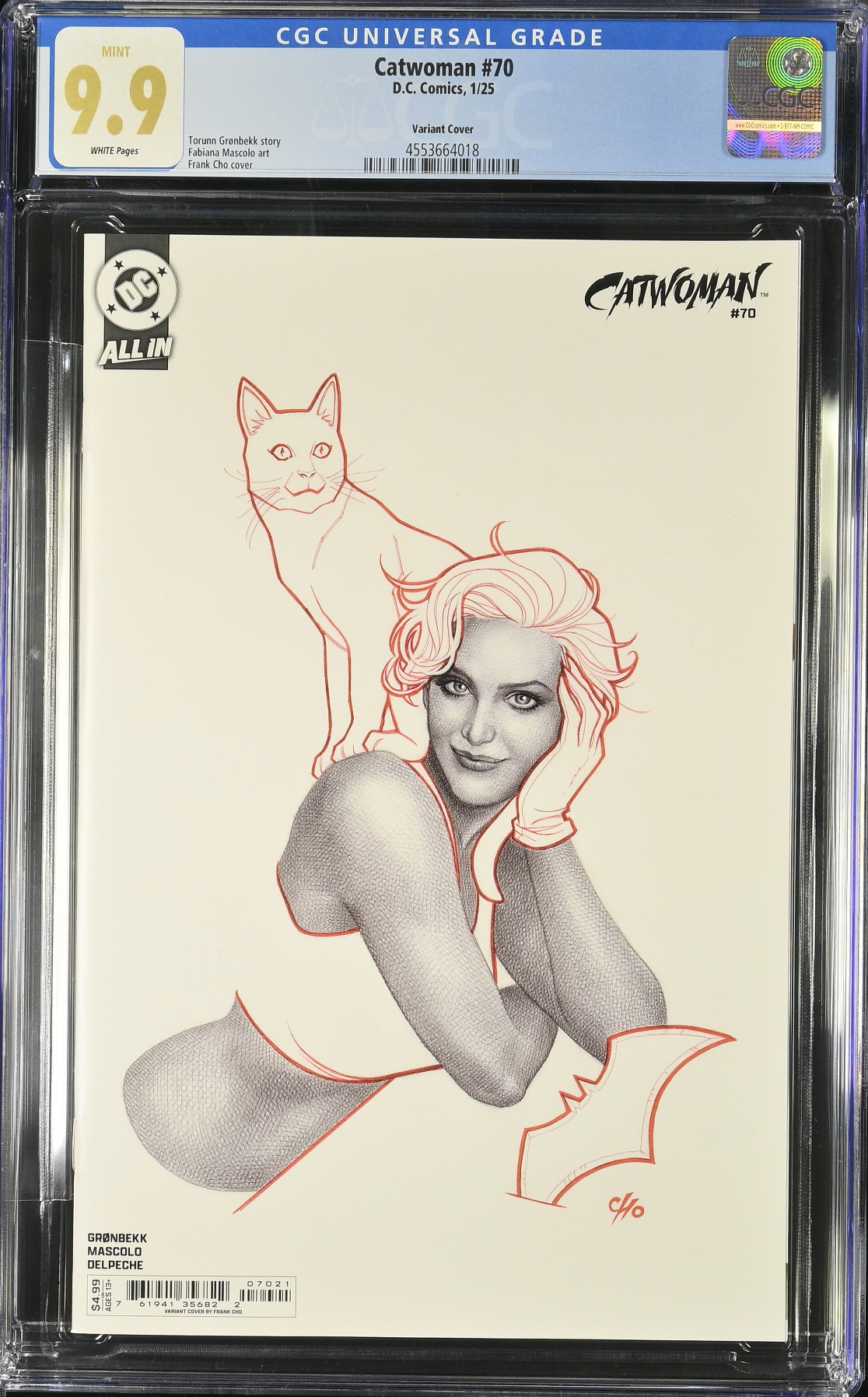 Catwoman #70 Cho Variant CGC 9.9