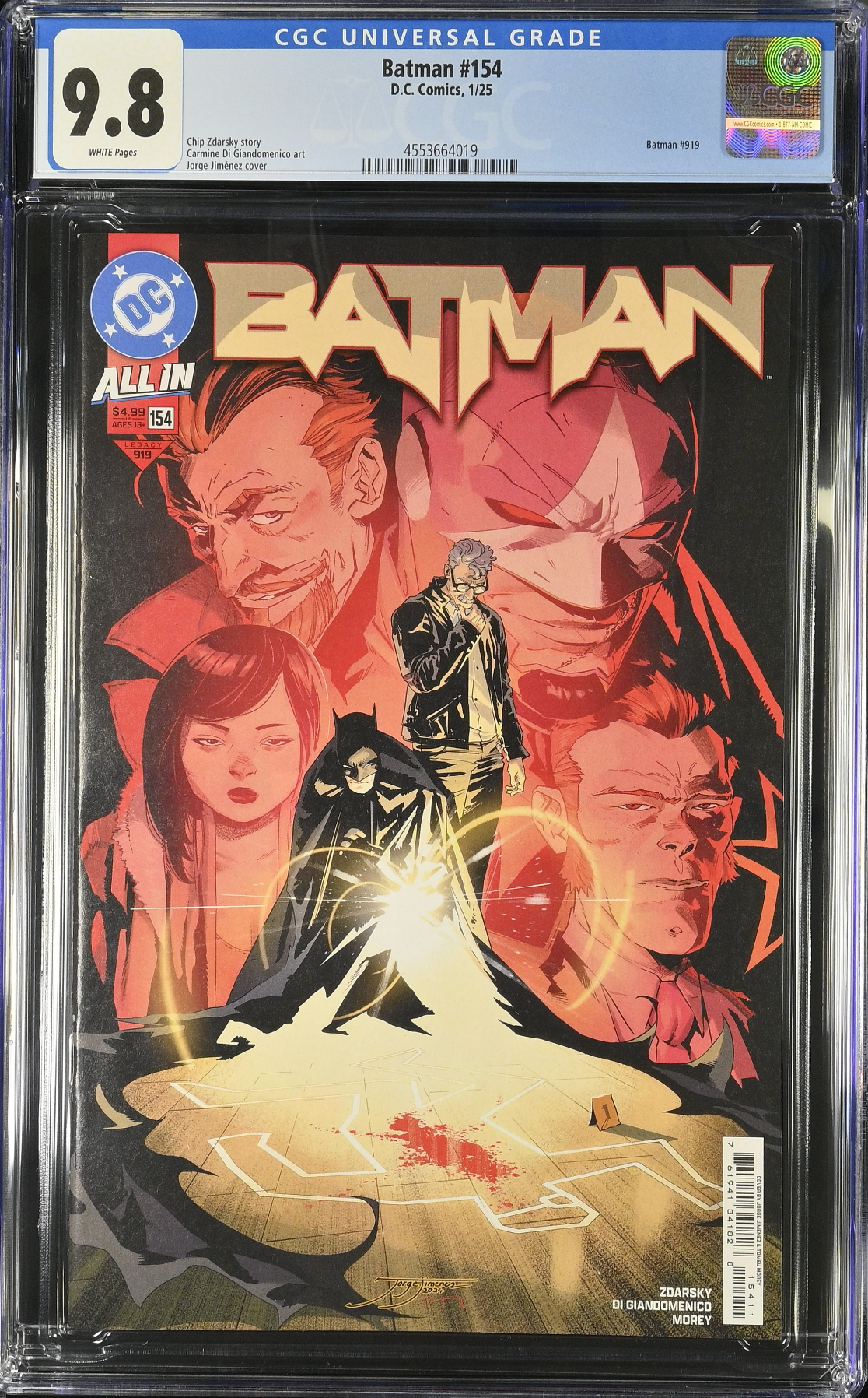 Batman #154 CGC 9.8