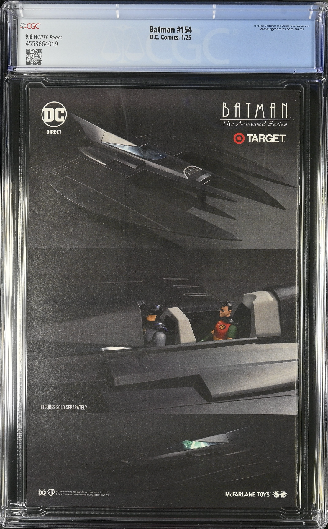 Batman #154 CGC 9.8