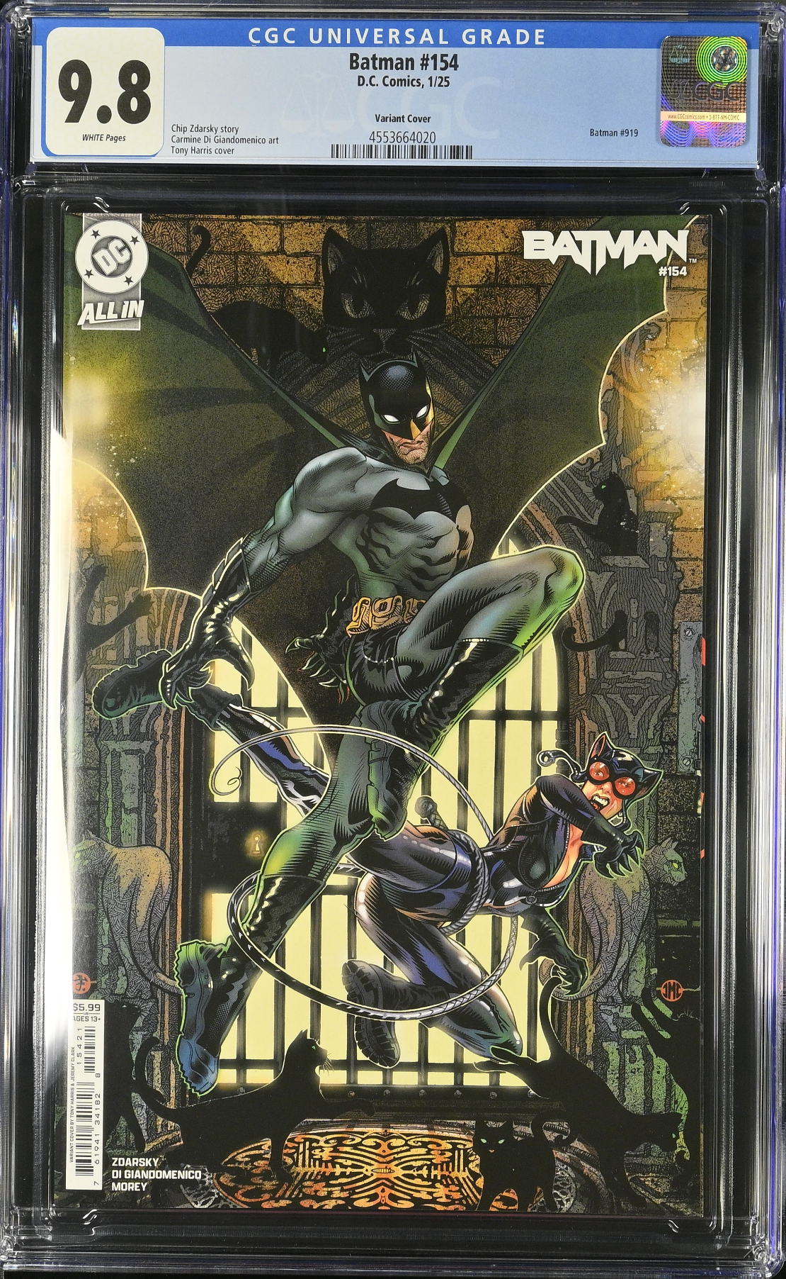 Batman #154 Harris Variant CGC 9.8