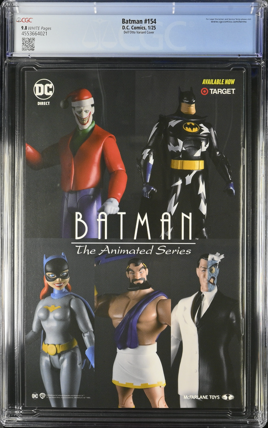 Batman #154 Dell'Otto Variant CGC 9.8