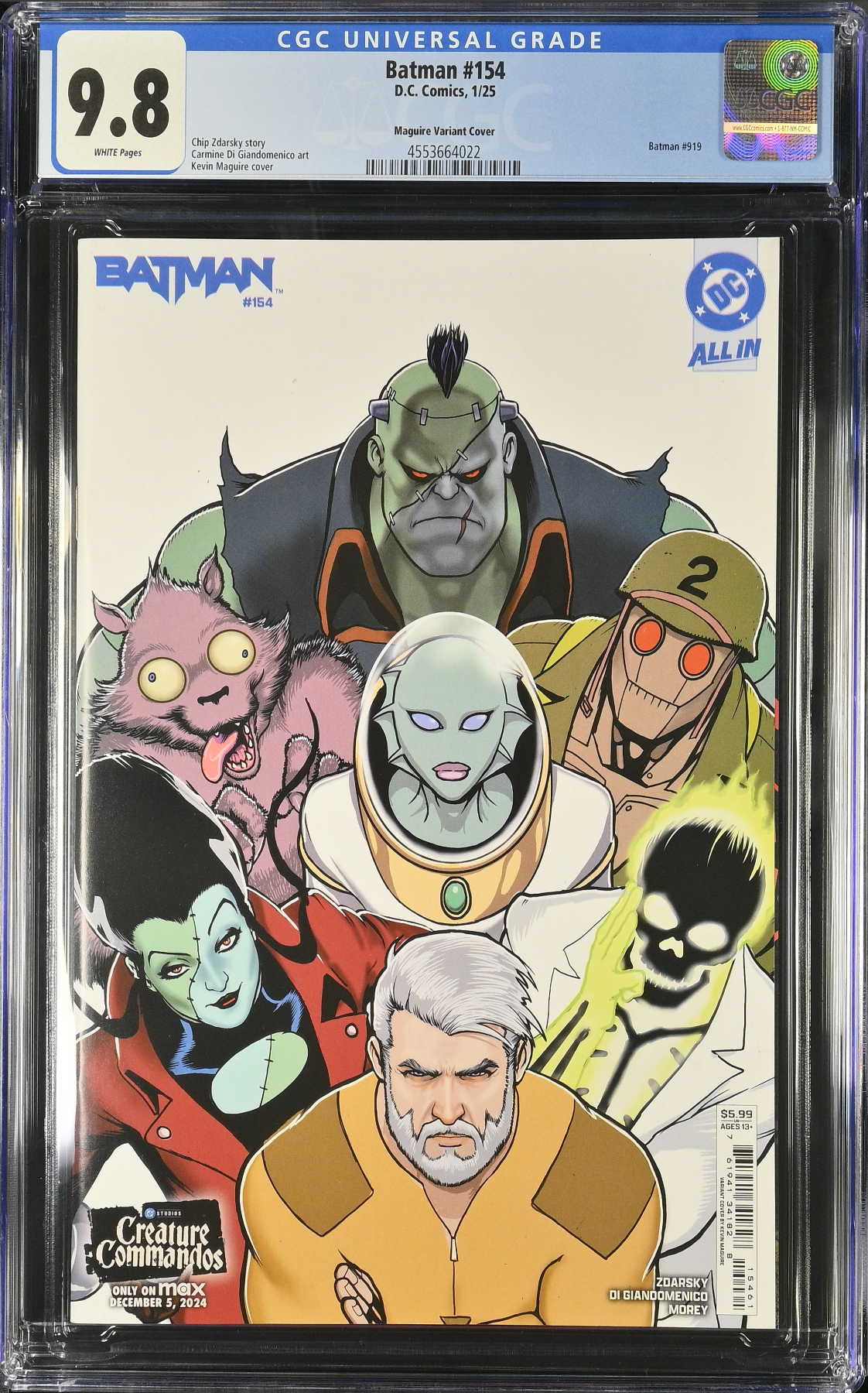 Batman #154 Maguire Variant CGC 9.8