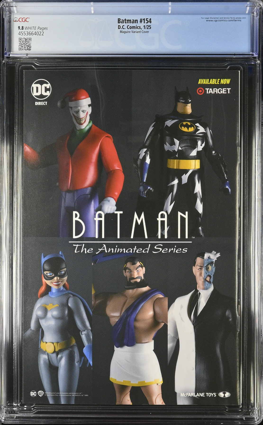 Batman #154 Maguire Variant CGC 9.8