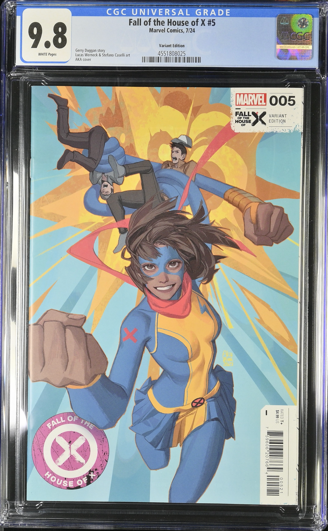 Fall of the House of X #5 Aka Variant CGC 9.8
