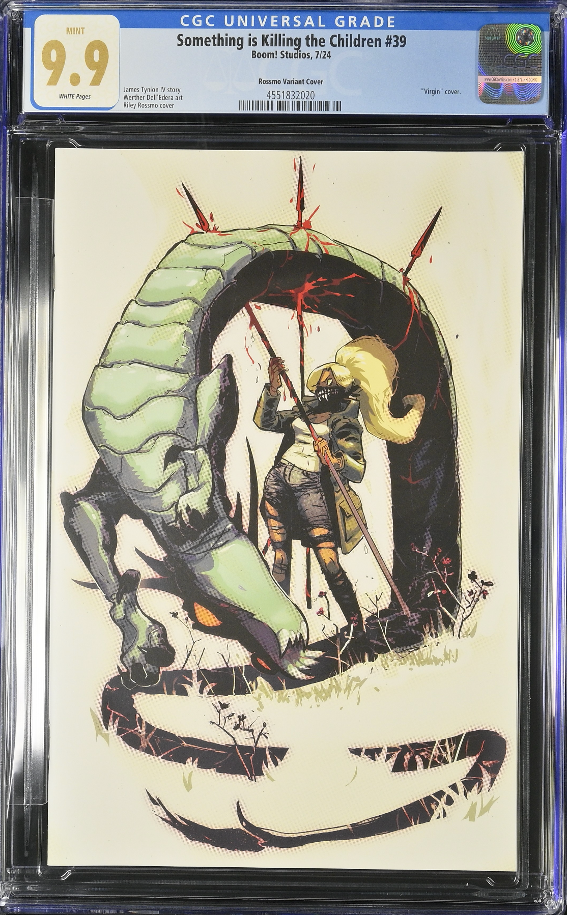 Something is Killing the Children #39 Rossmo 1:50 Retailer Incentive Variant CGC 9.9