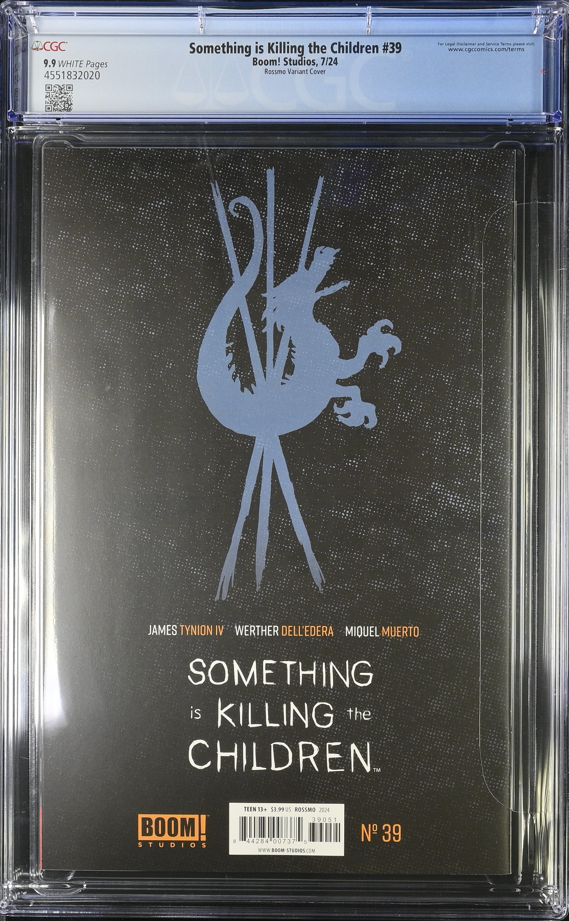 Something is Killing the Children #39 Rossmo 1:50 Retailer Incentive Variant CGC 9.9
