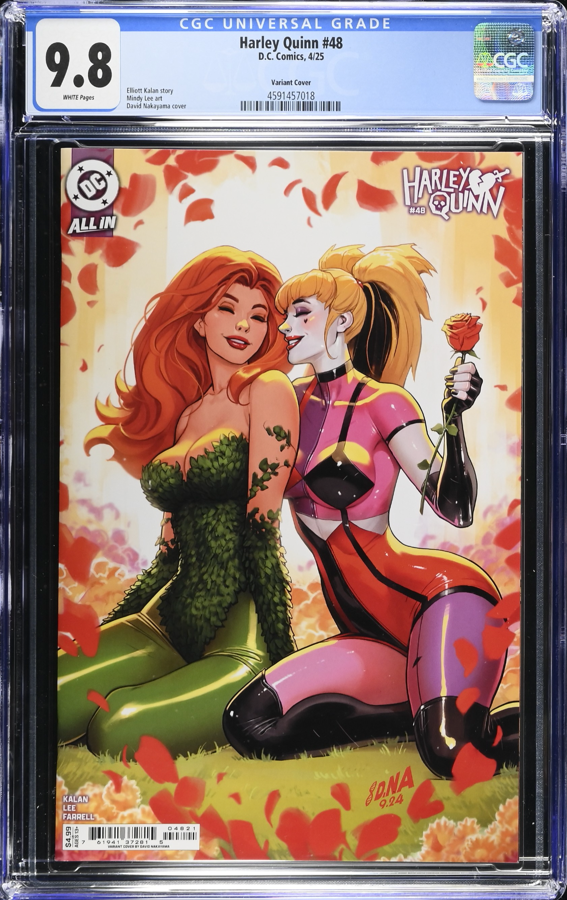 Harley Quinn #48 Nakayama Variant CGC 9.8