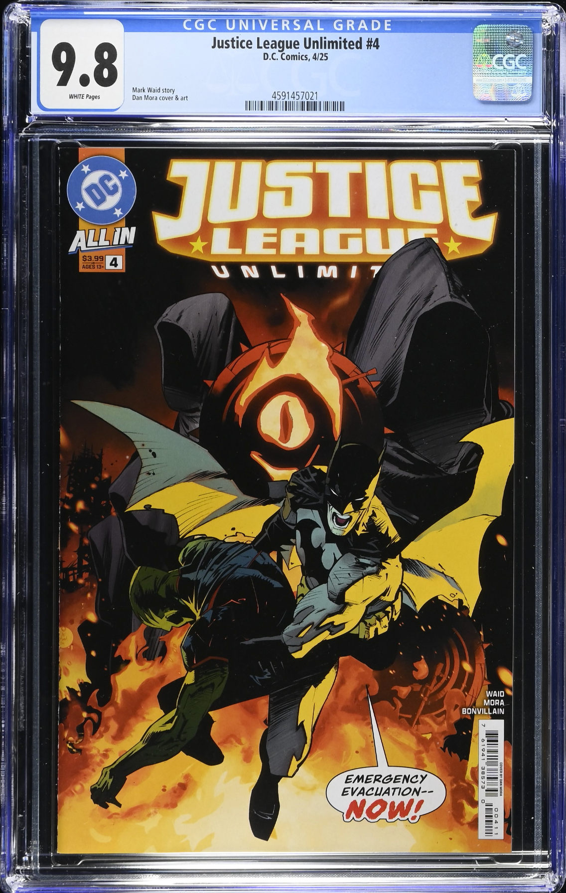 Justice League Unlimited #4 CGC 9.8