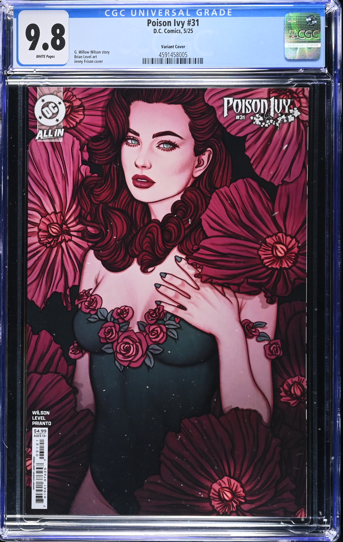 Poison Ivy #31 Frison Variant CGC 9.8