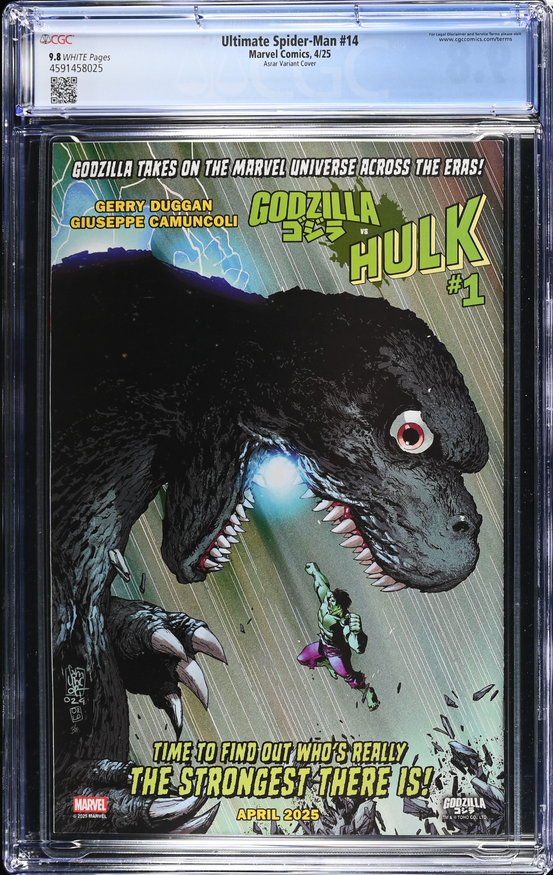Ultimate Spider-Man #14 Asrar Variant CGC 9.8