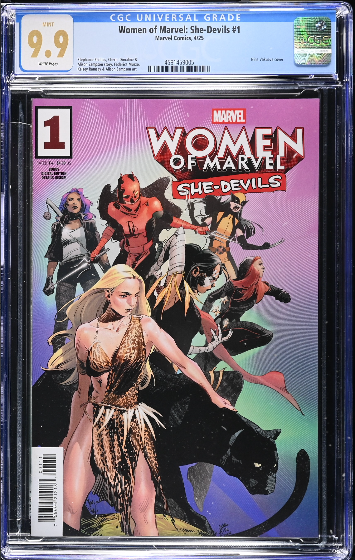 Women of Marvel: She-Devils #1 CGC 9.9