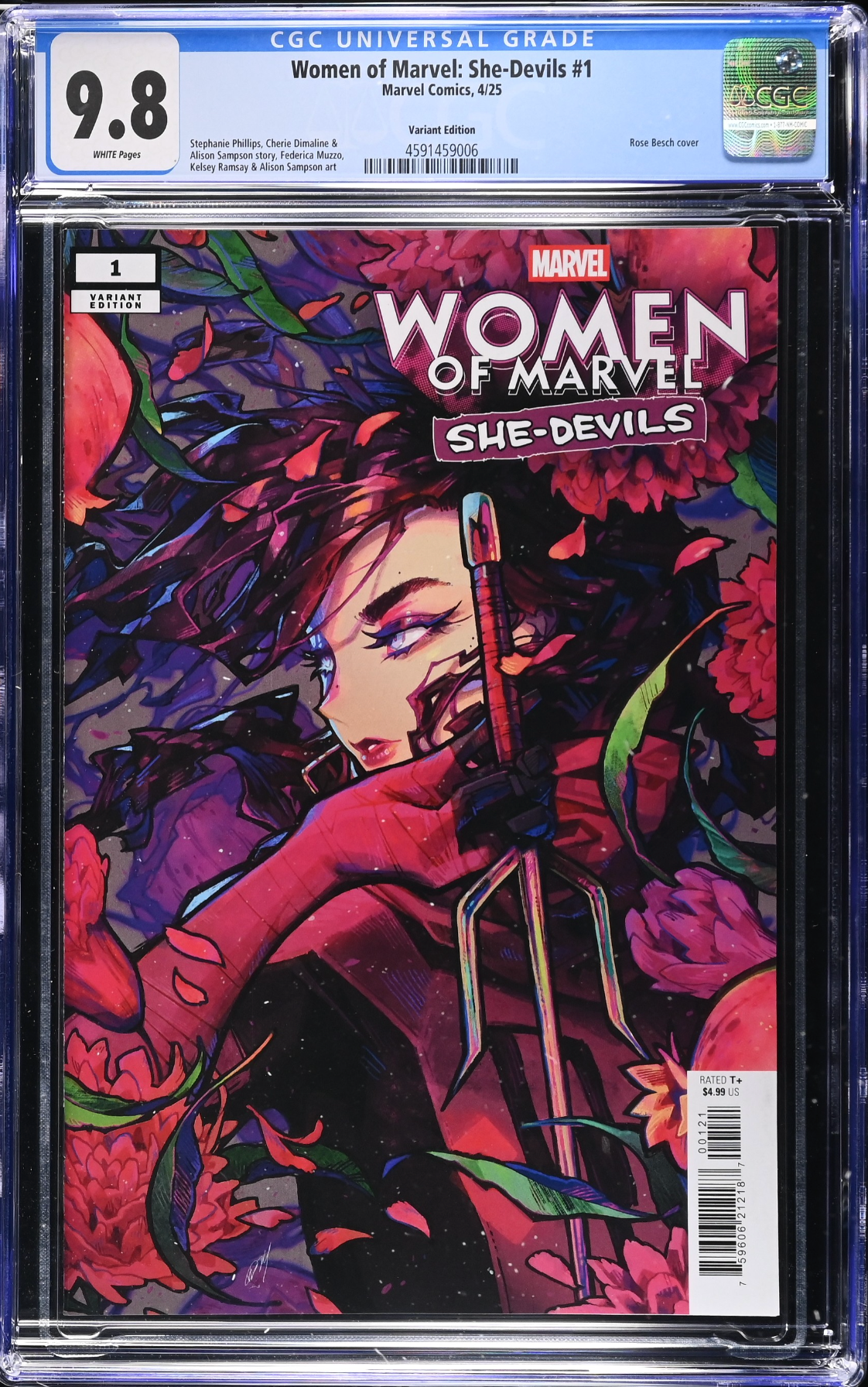 Women of Marvel: She-Devils #1 Besch Variant CGC 9.8
