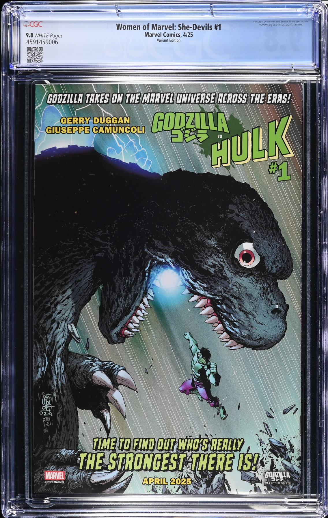Women of Marvel: She-Devils #1 Besch Variant CGC 9.8