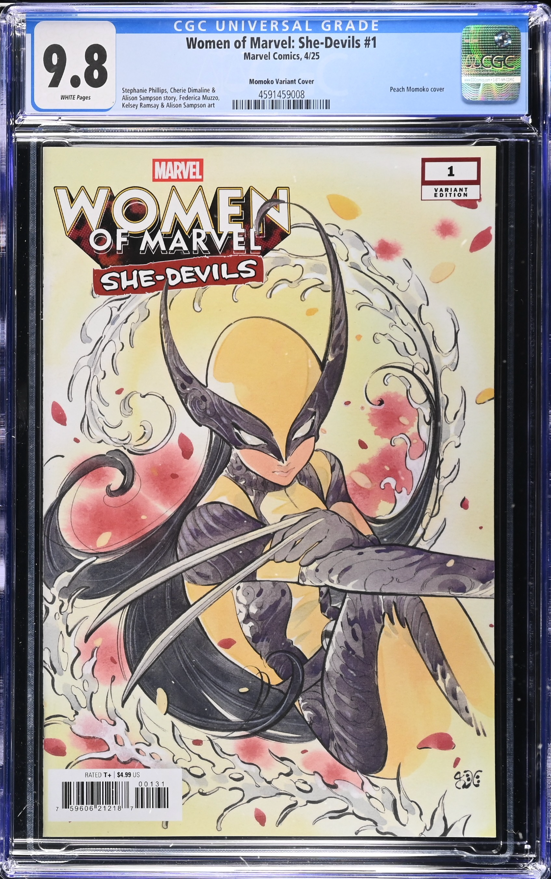 Women of Marvel: She-Devils #1 Momoko Variant CGC 9.8