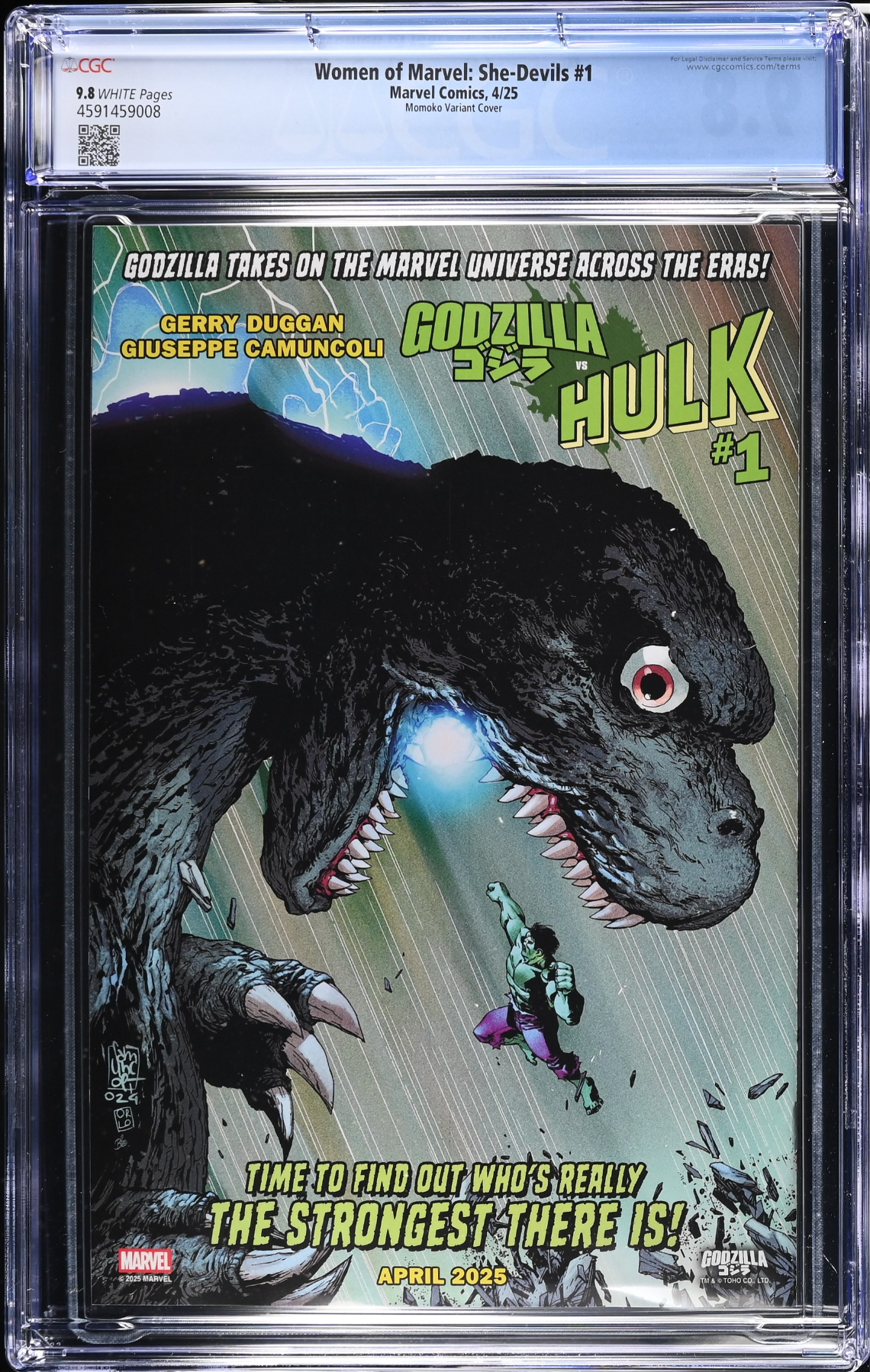 Women of Marvel: She-Devils #1 Momoko Variant CGC 9.8