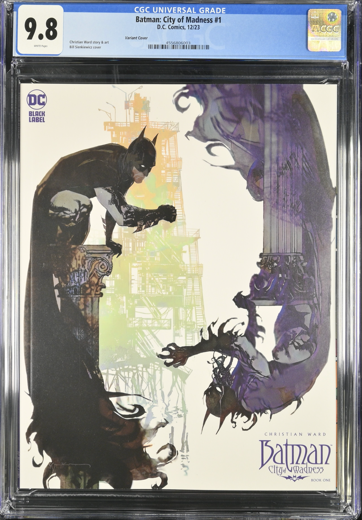 Batman: City of Madness #1 Seinkiewicz Variant CGC 9.8