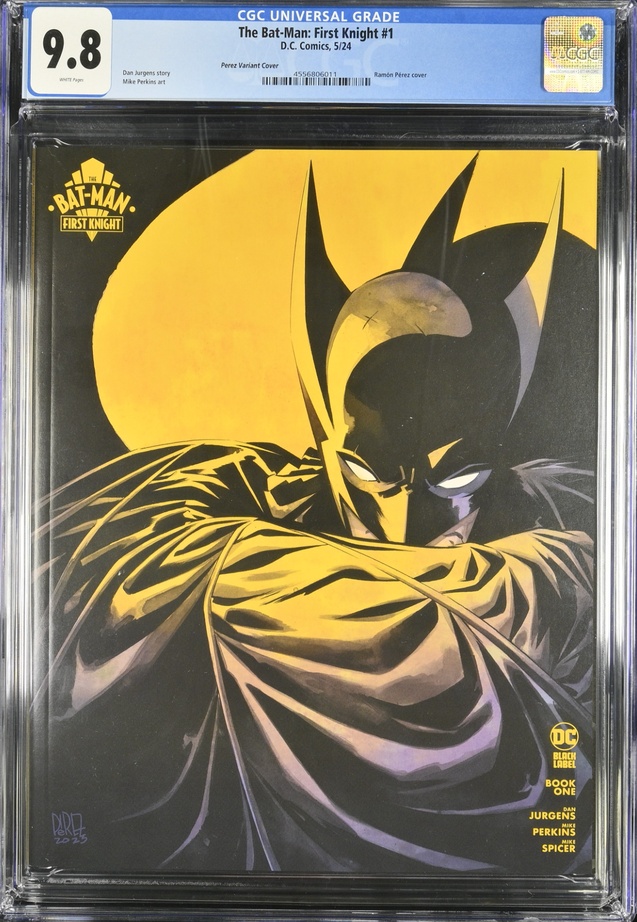 The Bat-Man: First Knight #1 Perez Variant CGC 9.8