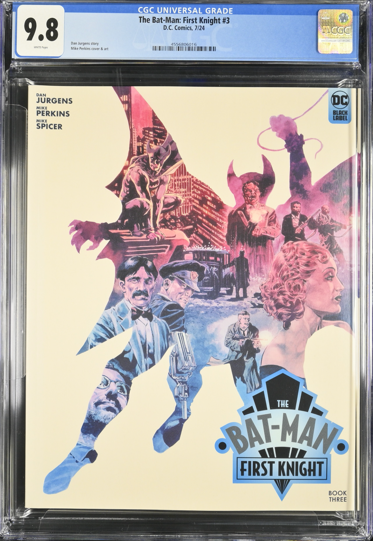The Bat-Man: First Knight #3 CGC 9.8