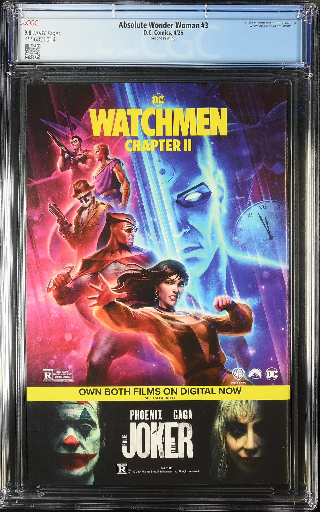 Absolute Wonder Woman #3 Second Printing CGC 9.8