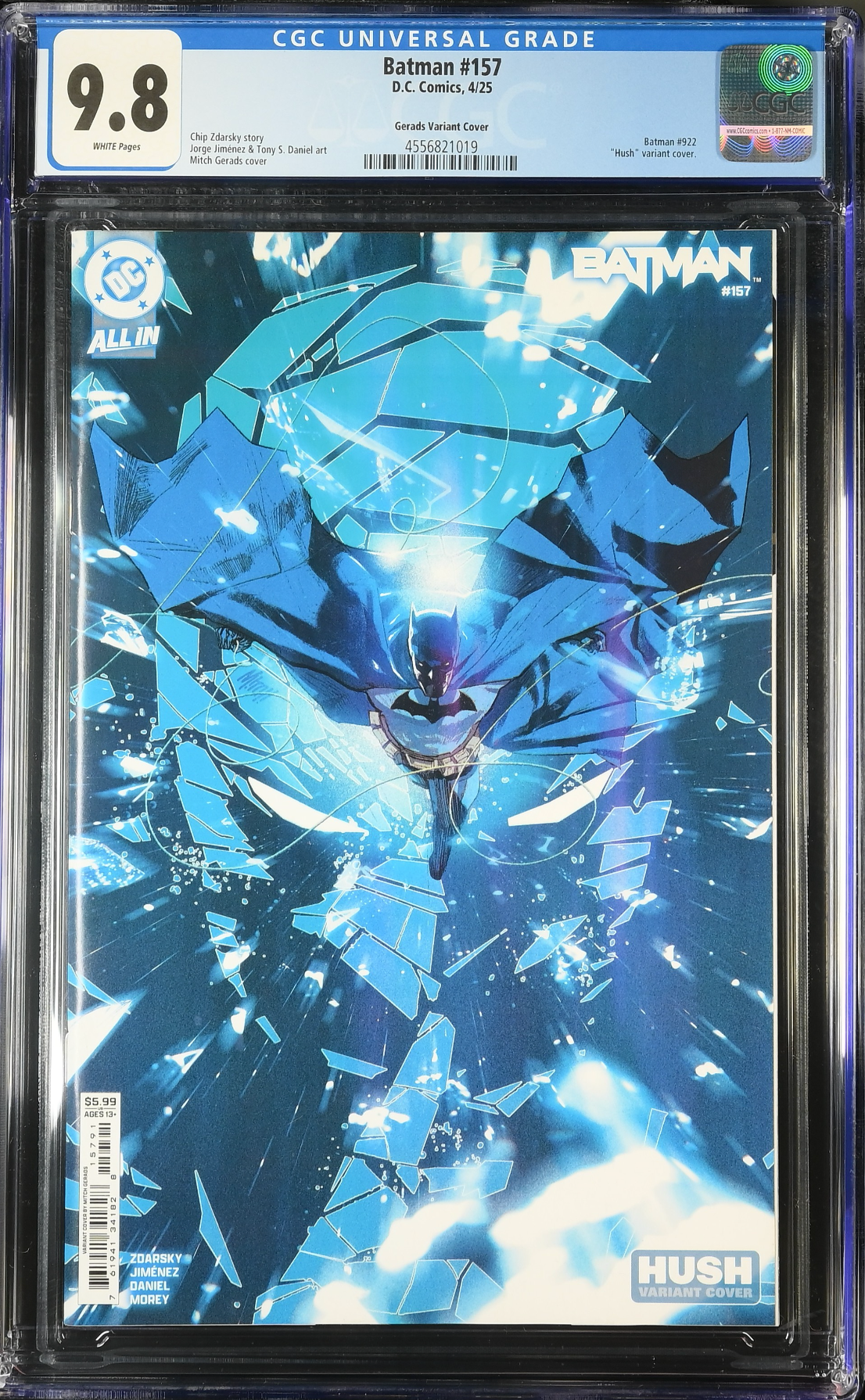 Batman #157 Gerards Variant CGC 9.8