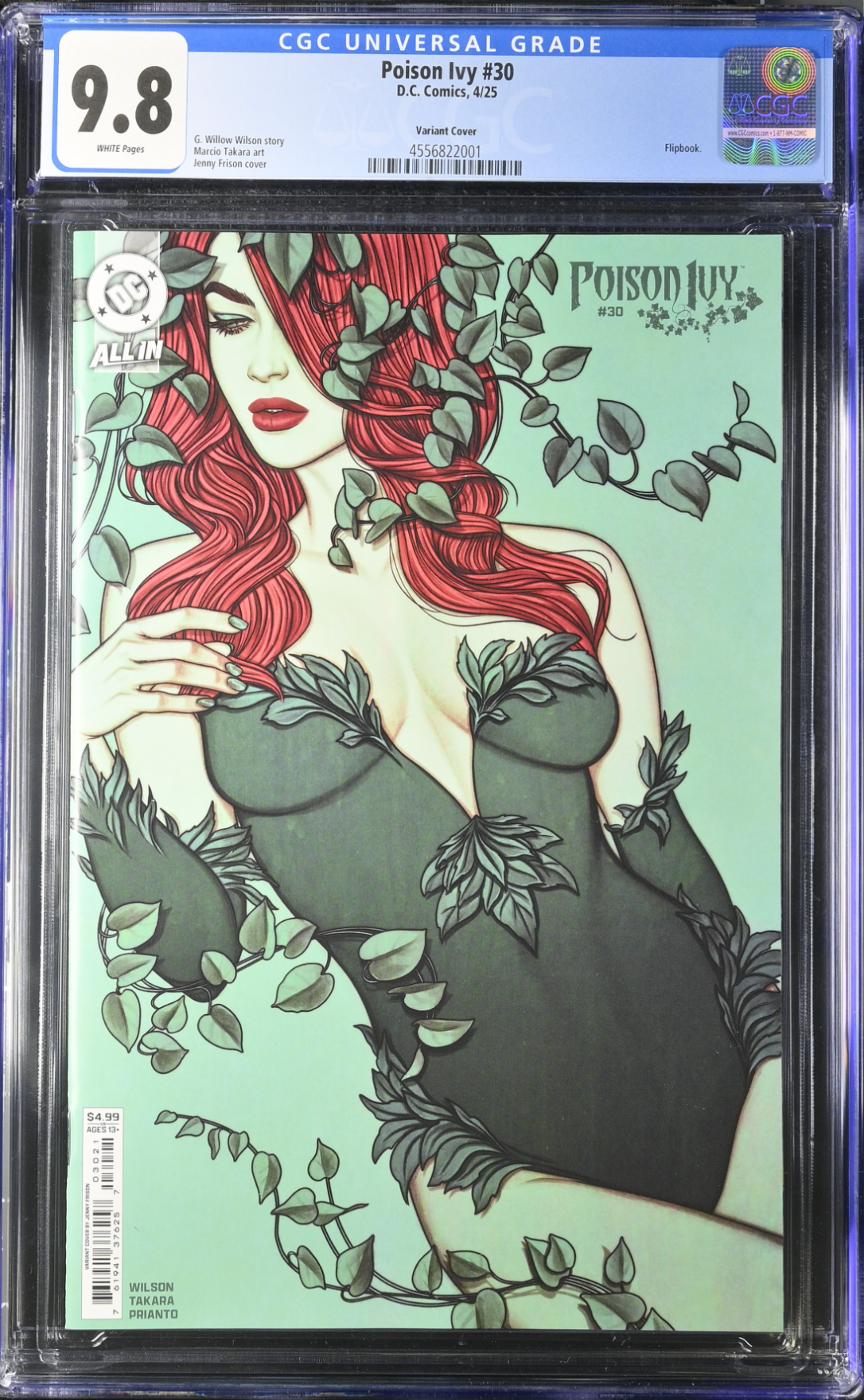 Poison Ivy #30 Frison Variant CGC 9.8