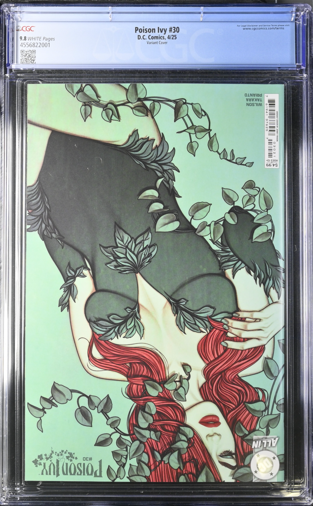 Poison Ivy #30 Frison Variant CGC 9.8