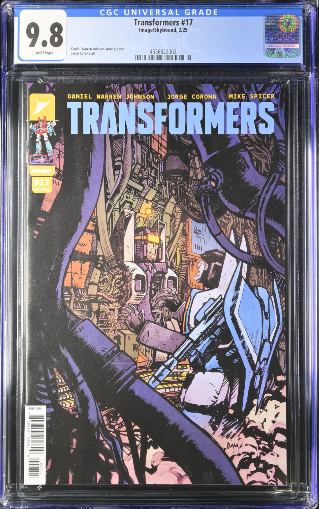 Transformers #17 CGC 9.8
