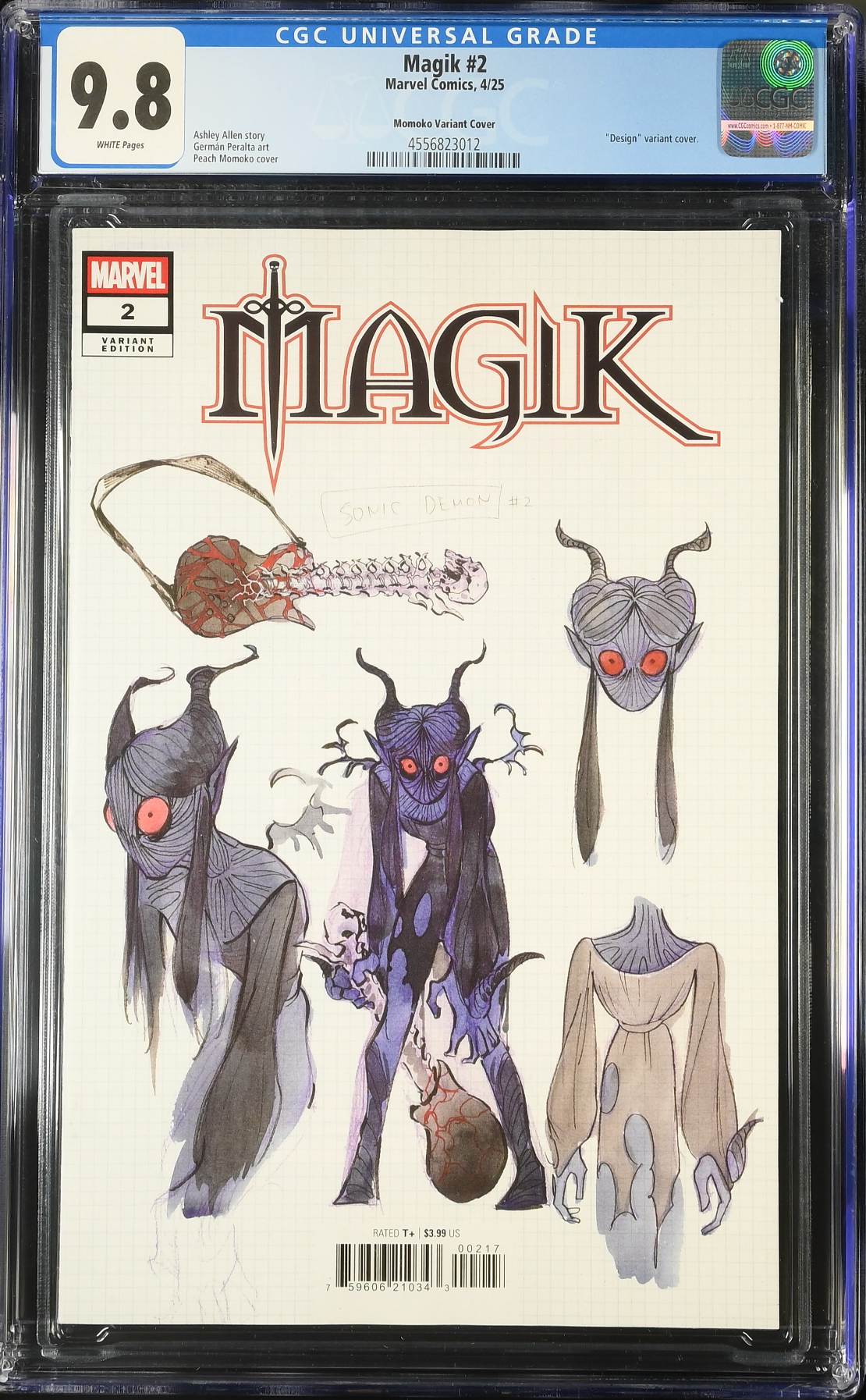 Magik #2 Momoko 1:10 Retailer Incentive Variant CGC 9.8