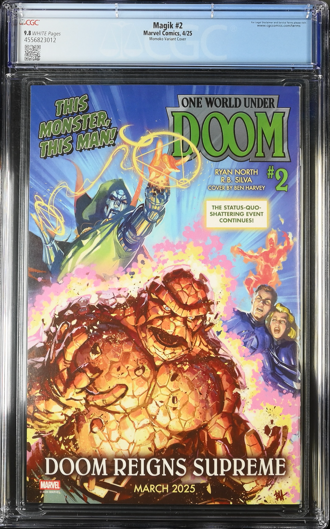 Magik #2 Momoko 1:10 Retailer Incentive Variant CGC 9.8