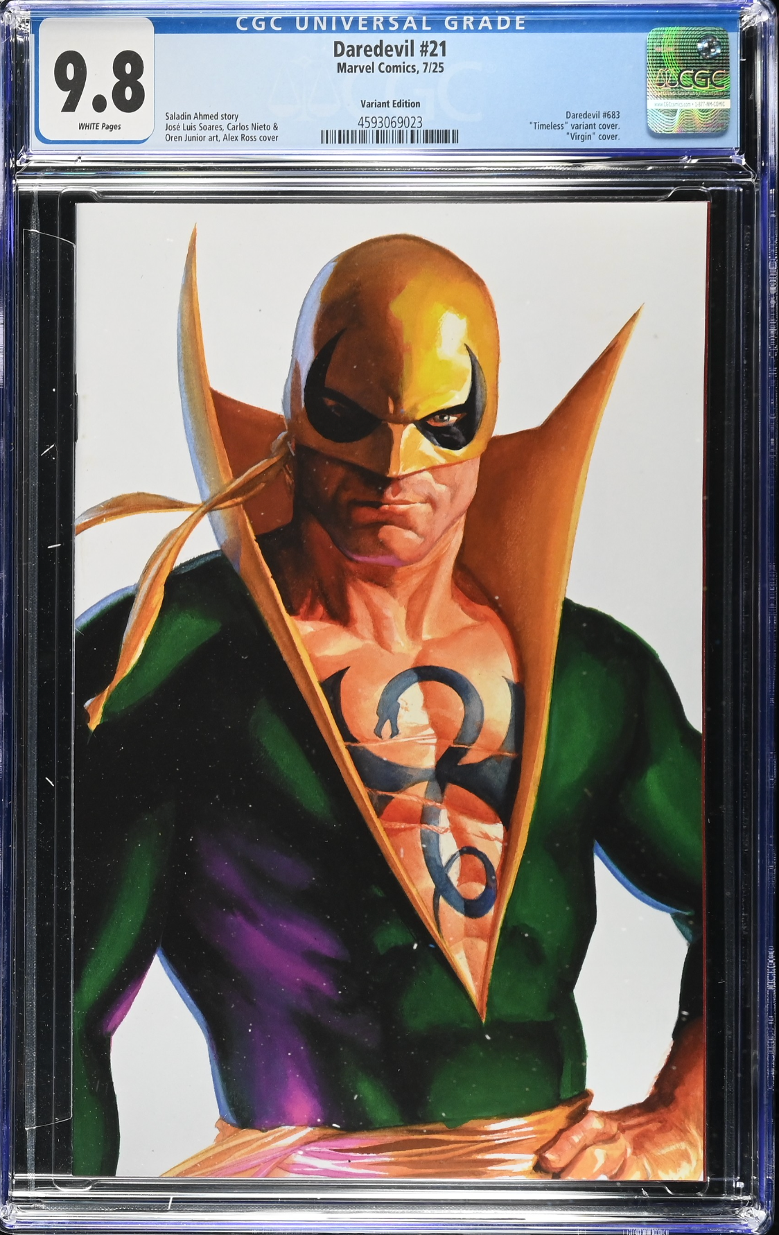 Daredevil #21 Alex Ross Variant CGC 9.8