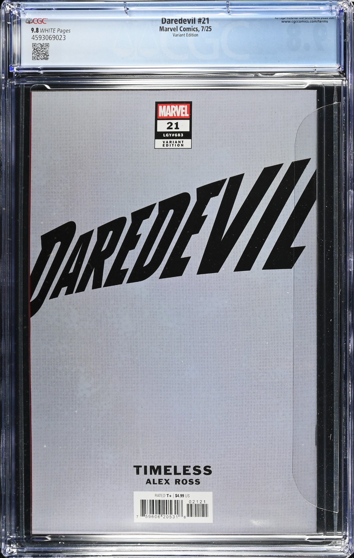 Daredevil #21 Alex Ross Variant CGC 9.8