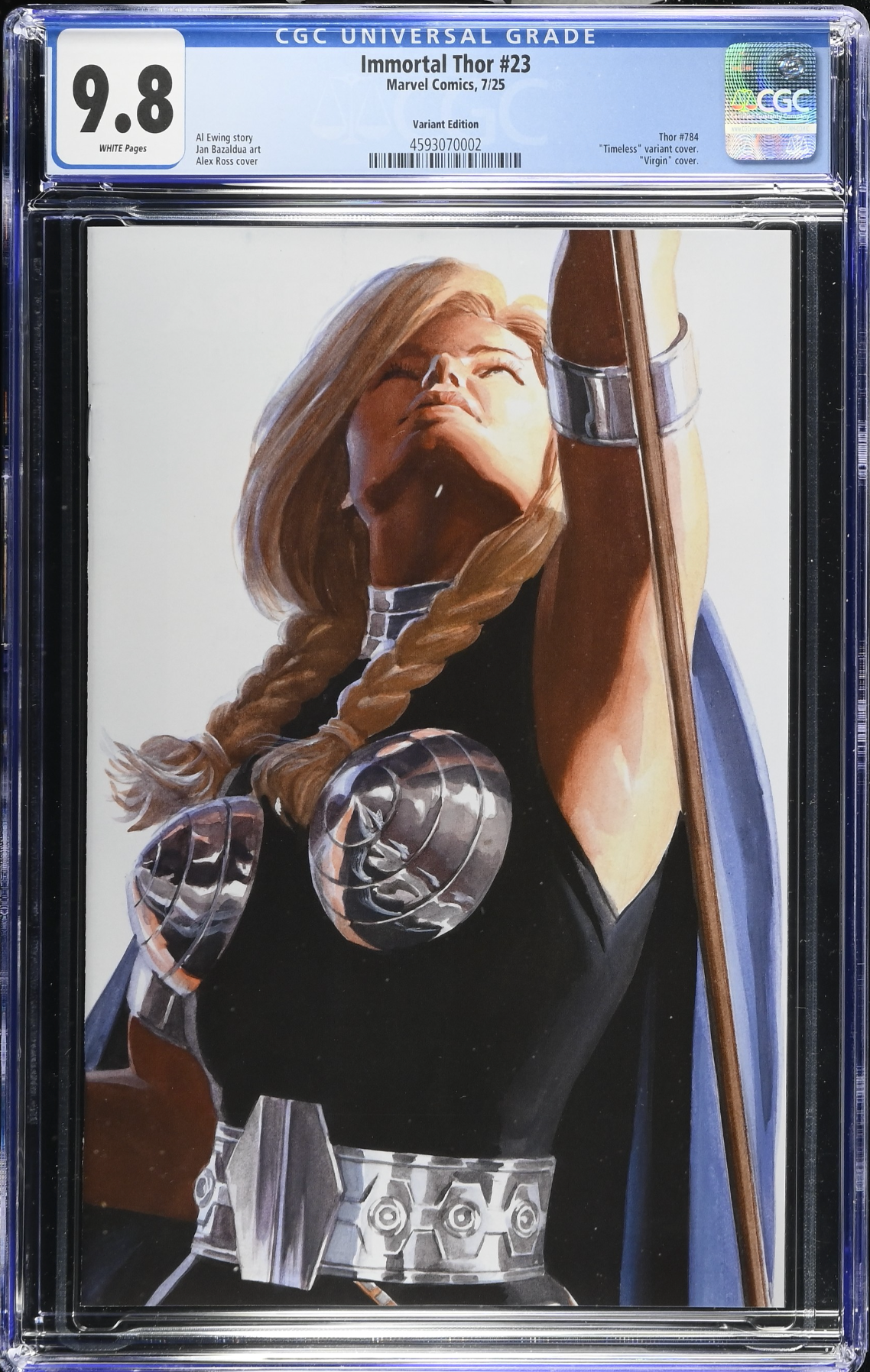 Immortal Thor #23 Alex Ross Variant CGC 9.8