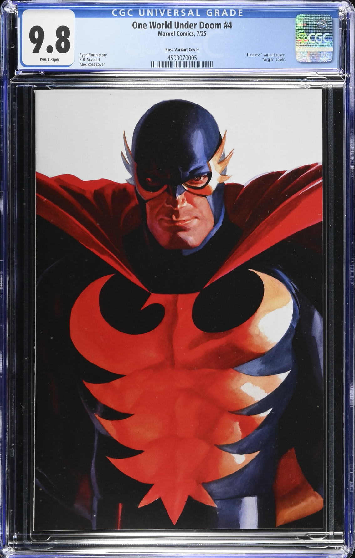 One World Under Doom #4 Alex Ross Variant CGC 9.8