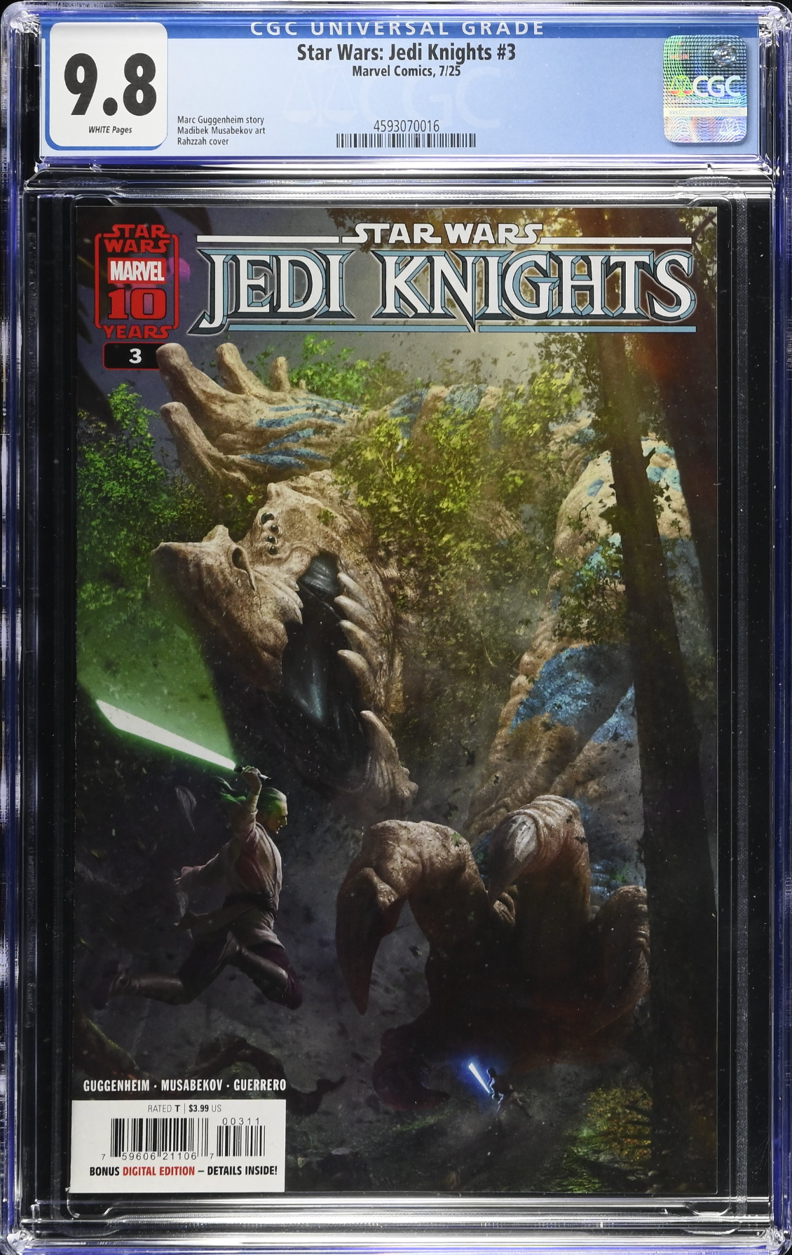 Star Wars: Jedi Knights #3 CGC 9.8