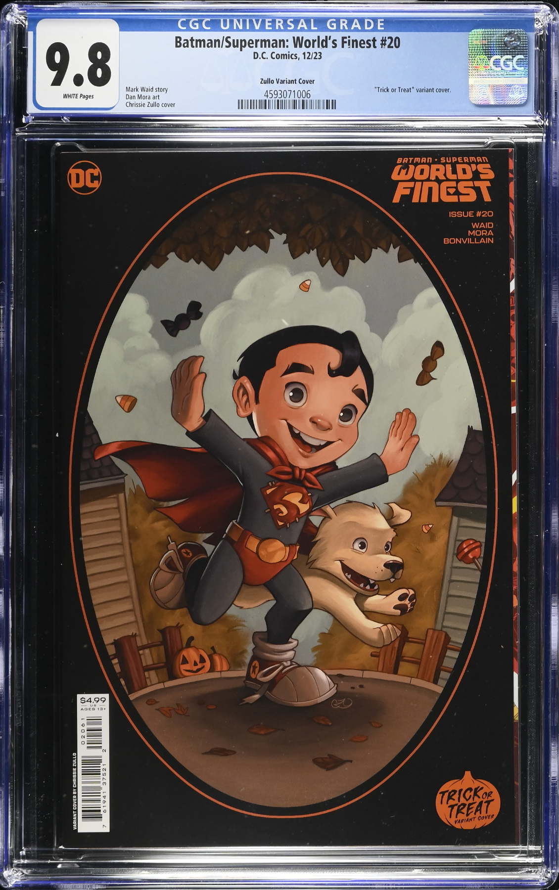 Batman/Superman: World's Finest #20 Zullo Variant CGC 9.8