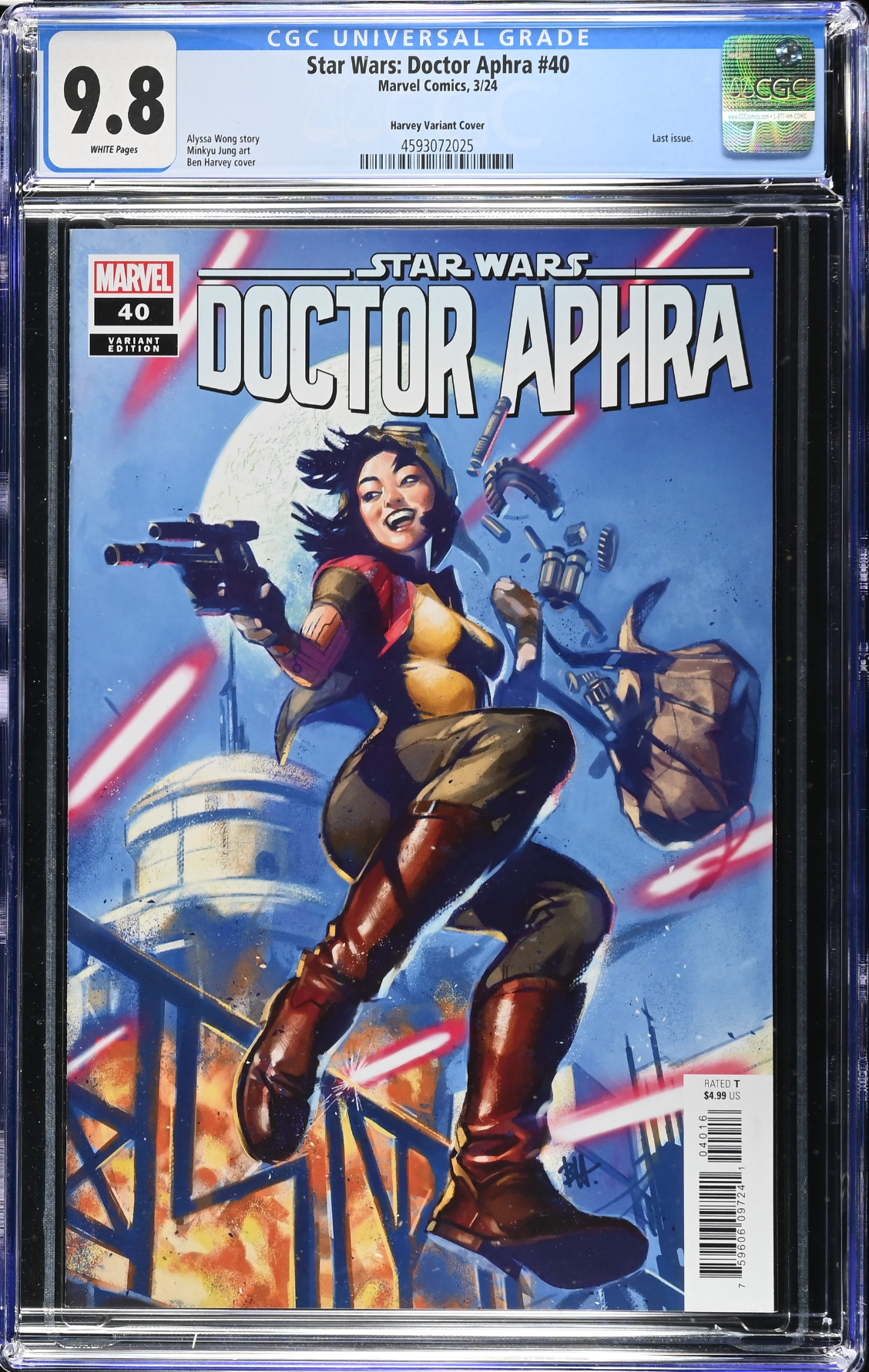 Star Wars: Doctor Aphra #40 Harvey 1:25 Retailer Incentive Variant CGC 9.8