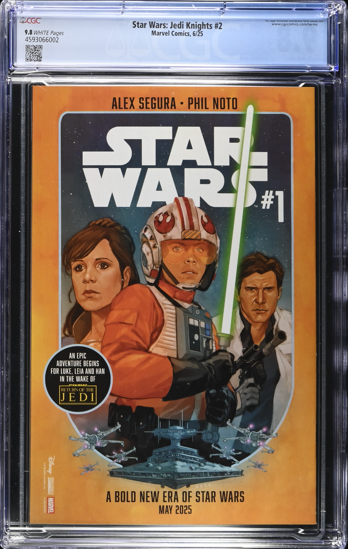Star Wars: Jedi Knights #2 CGC 9.8