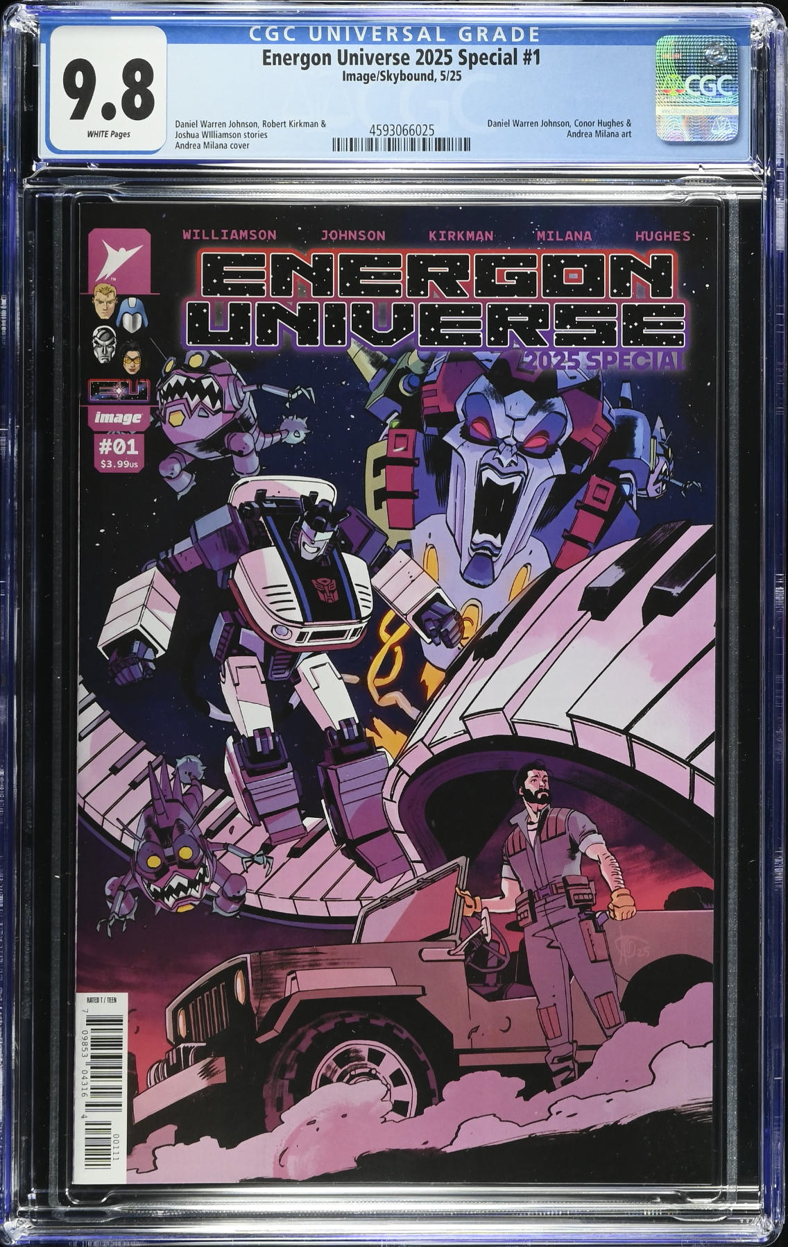 Energon Universe 2025 Special #1 CGC 9.8