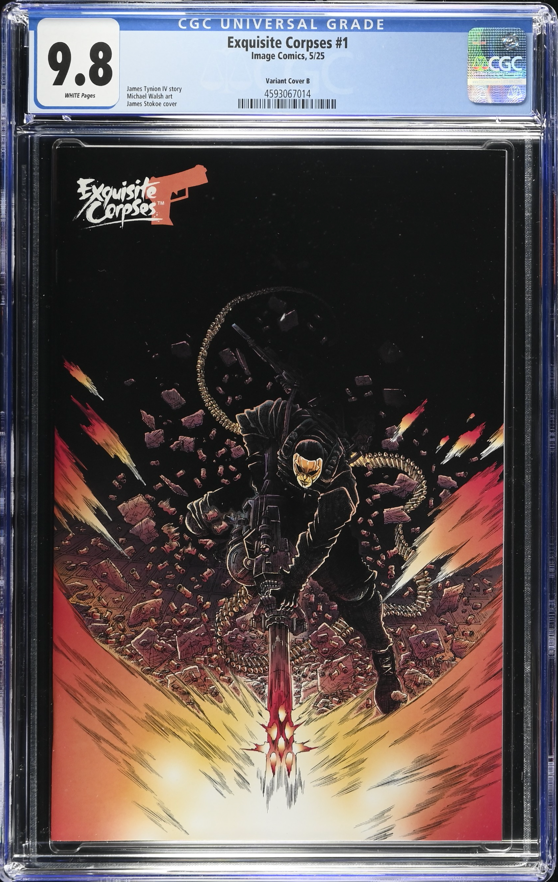 Exquisite Corpses #1 Cover B - Stokoe Variant CGC 9.8