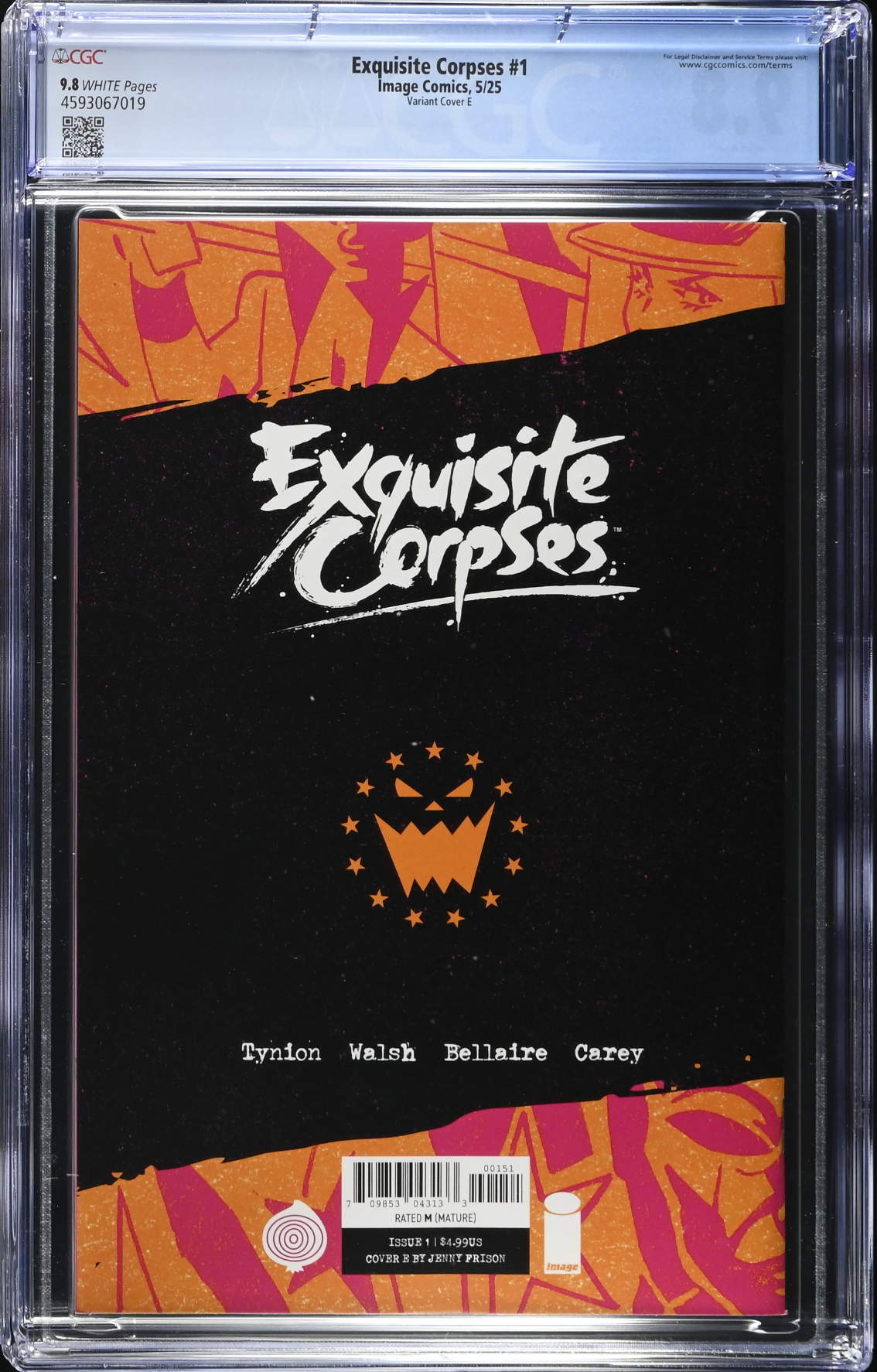 Exquisite Corpses #1 Cover E - Frison Variant CGC 9.8