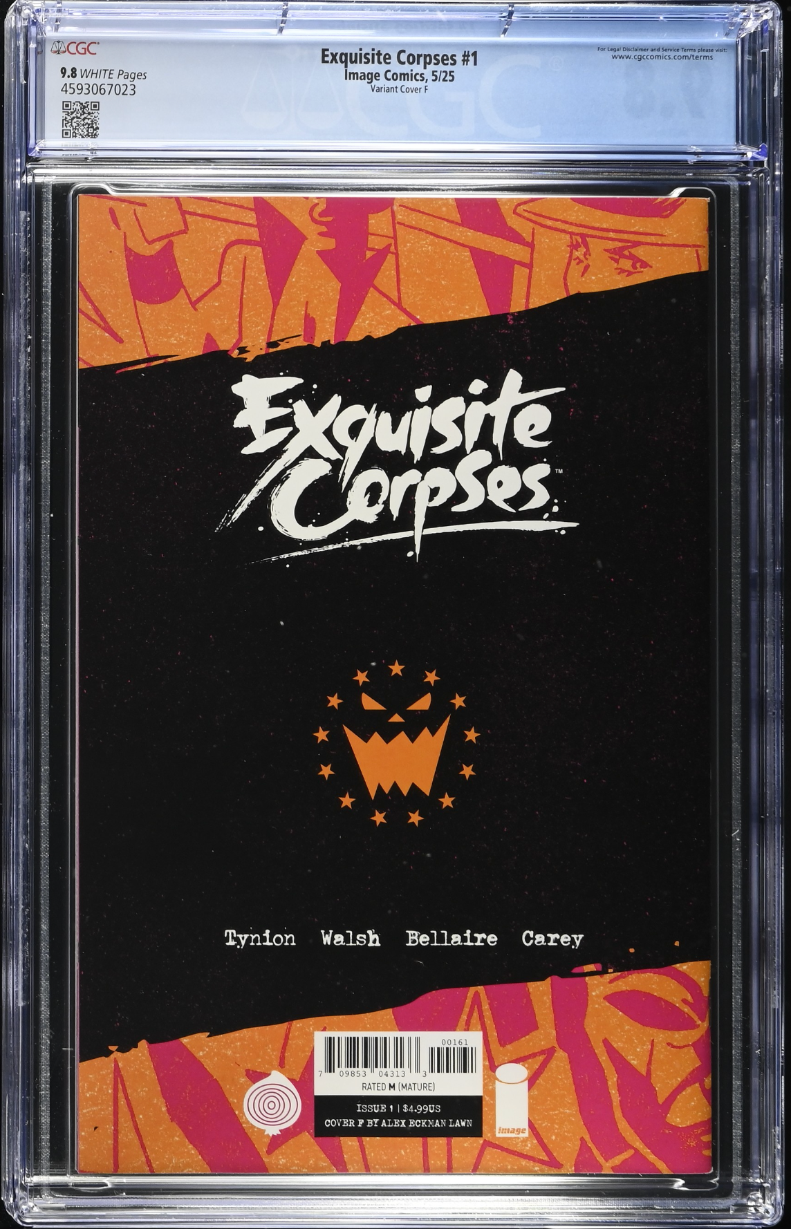 Exquisite Corpses #1 Cover F - Eckman-Law 1:25 Retailer Incentive Variant CGC 9.8