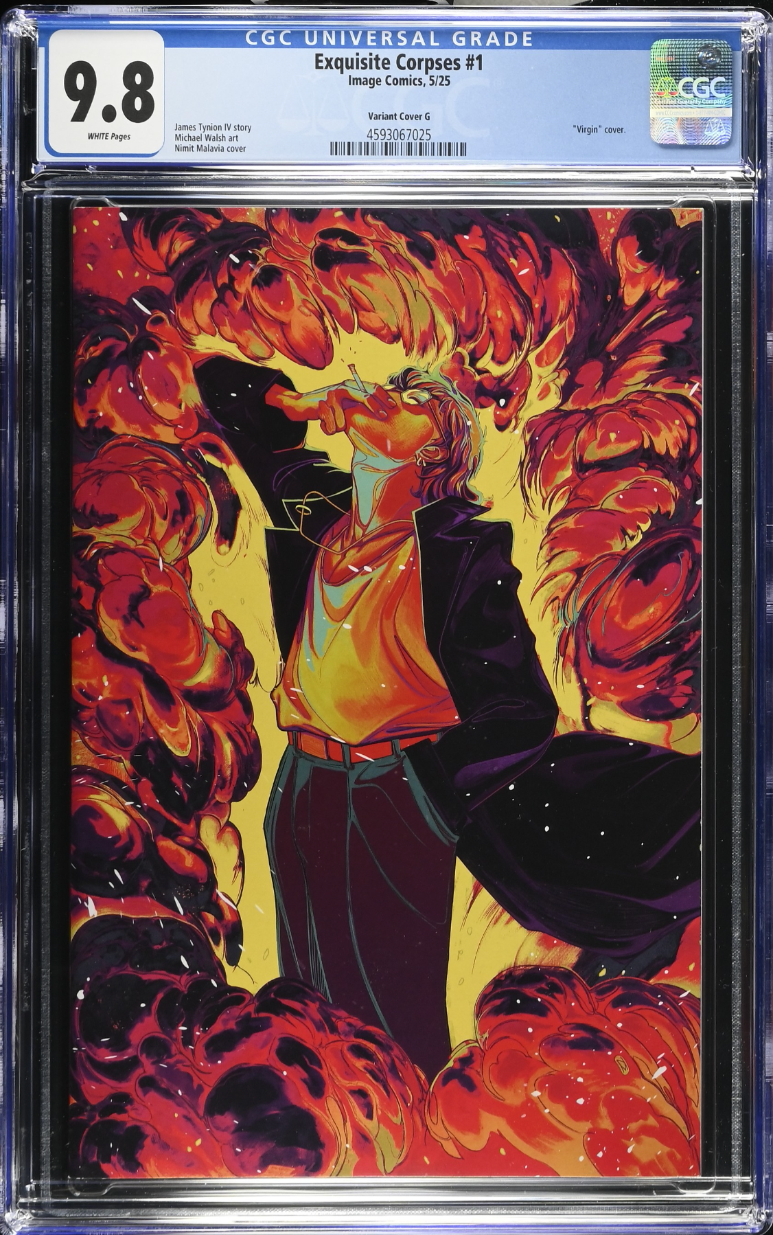 Exquisite Corpses #1 Cover G -Malavia 1:50 Retailer Incentive Variant CGC 9.8
