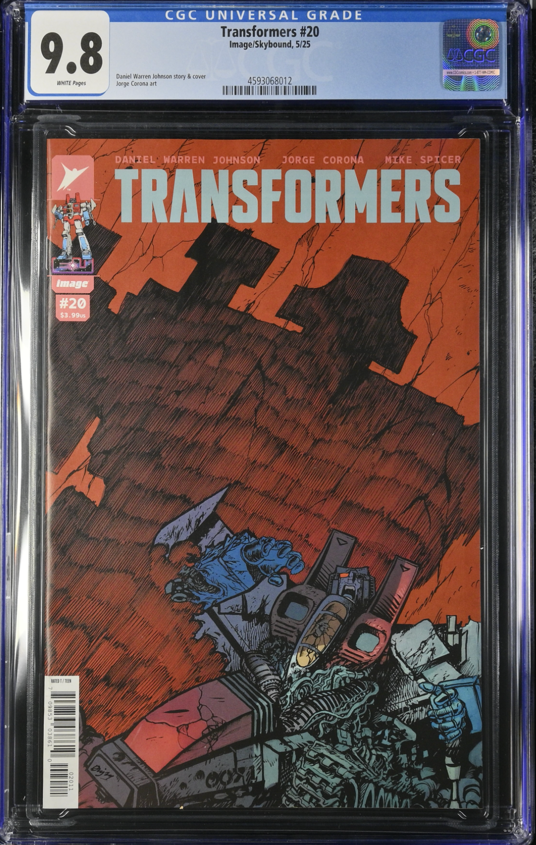 Transformers #20 CGC 9.8
