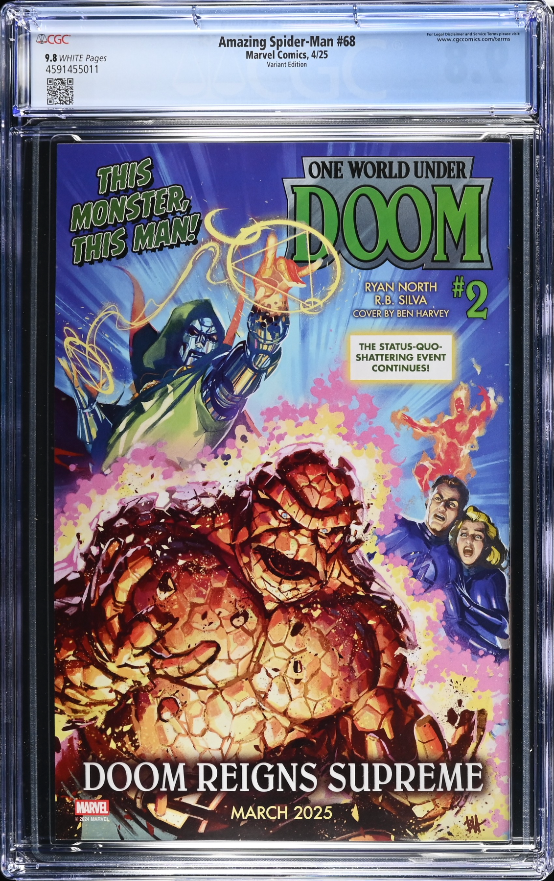 Amazing Spider-Man #68 Young Variant CGC 9.8
