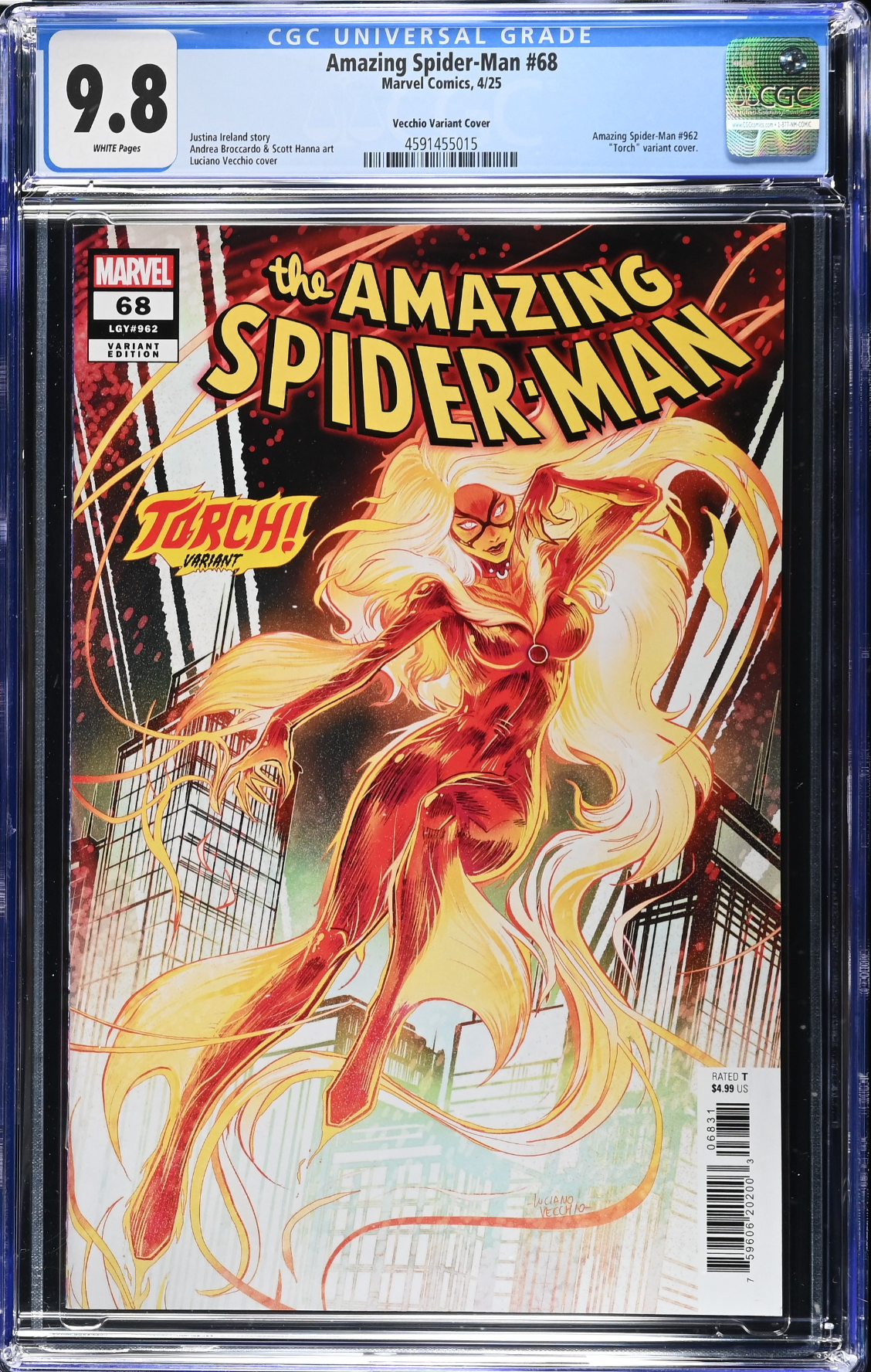 Amazing Spider-Man #68 Vecchio Variant CGC 9.8