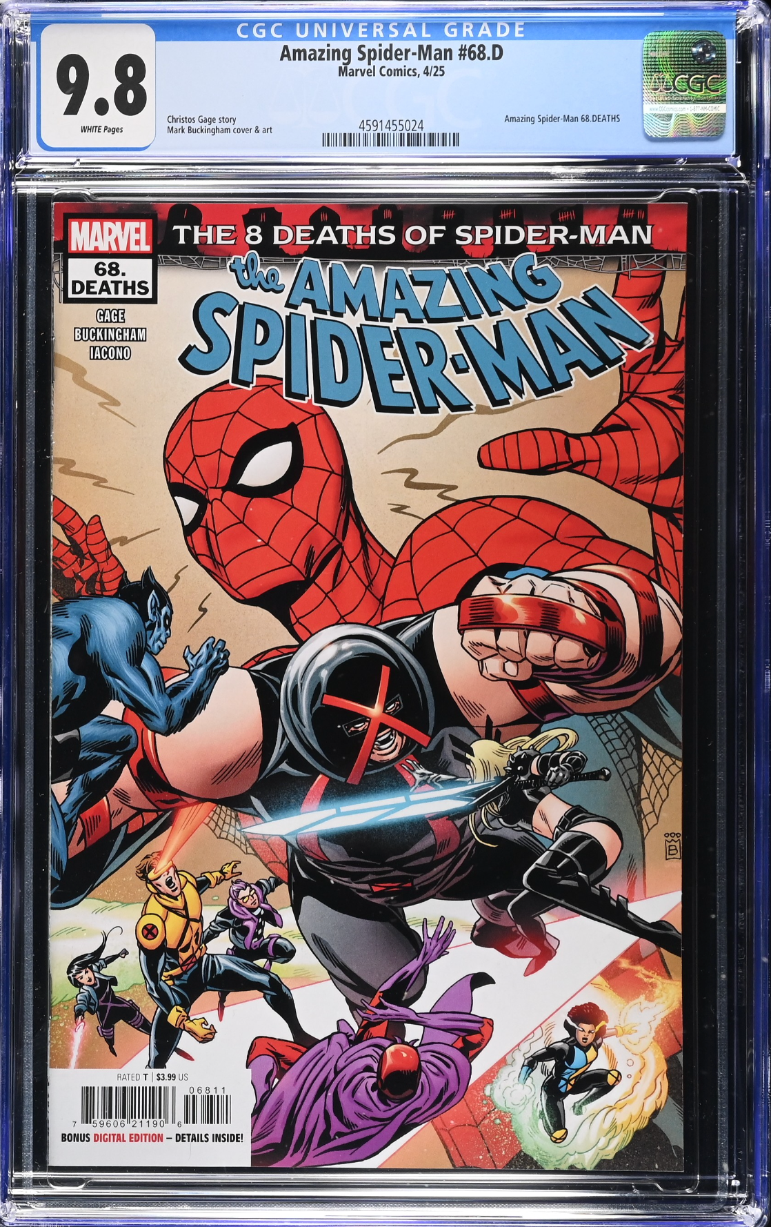 Amazing Spider-Man #68.Deaths CGC 9.8