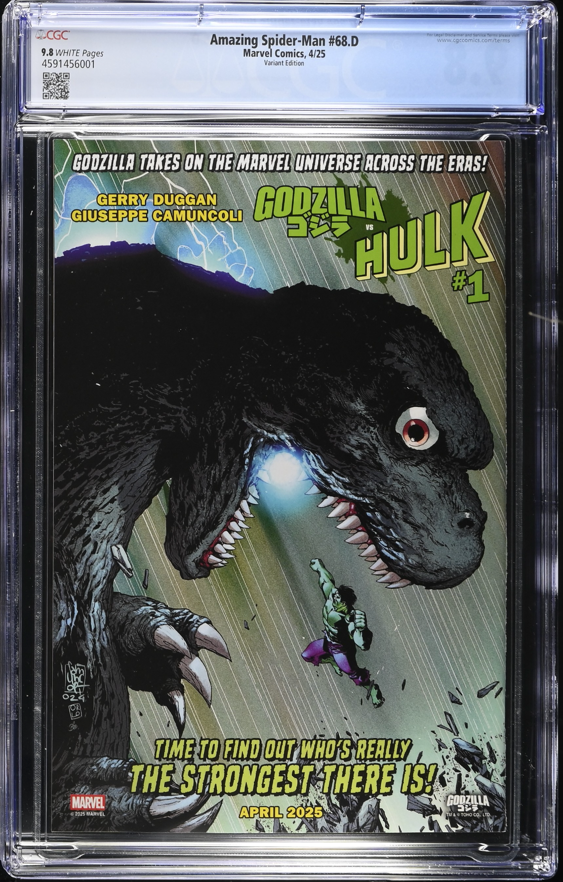 Amazing Spider-Man #68.Deaths Pagulayan Variant CGC 9.8
