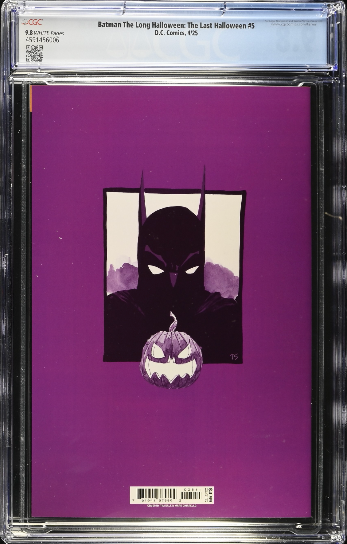 Batman: The Long Halloween - The Last Halloween #5 CGC 9.8