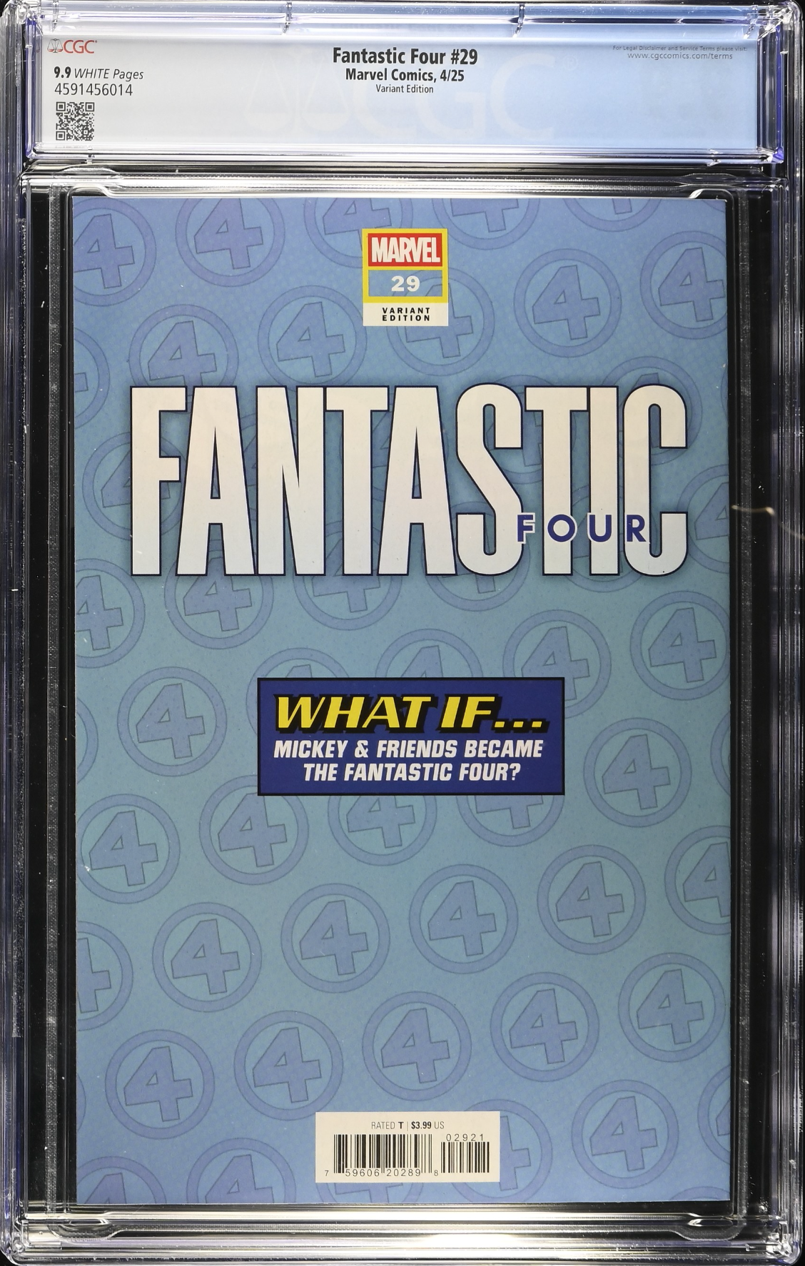Fantastic Four #29 Disney Variant CGC 9.9